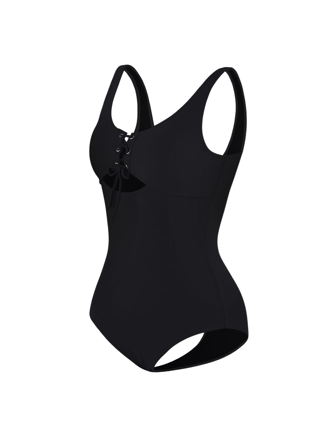 Cut-Out Corset Style Swimsuit