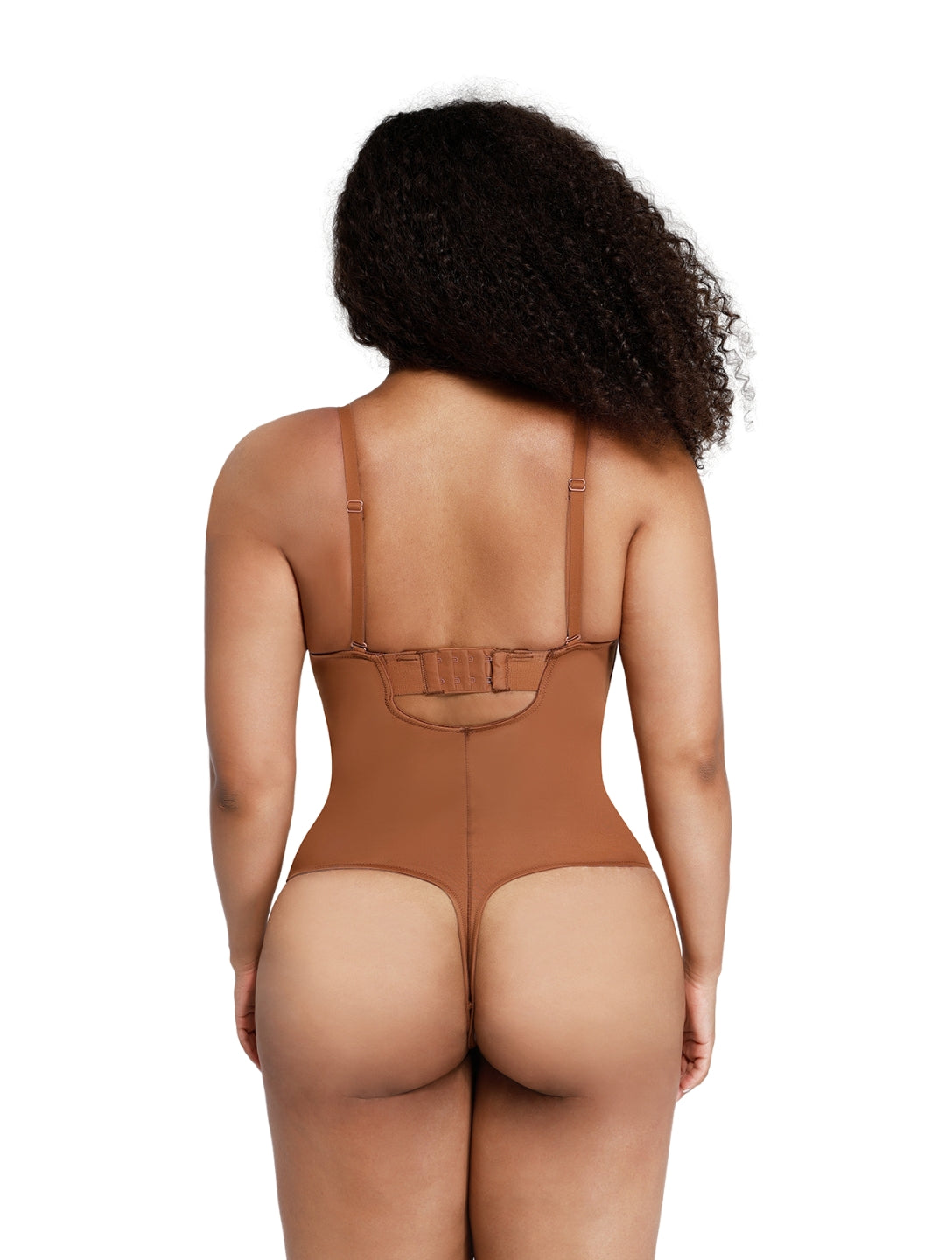 Supportive Strapless Shapewear Bodysuit