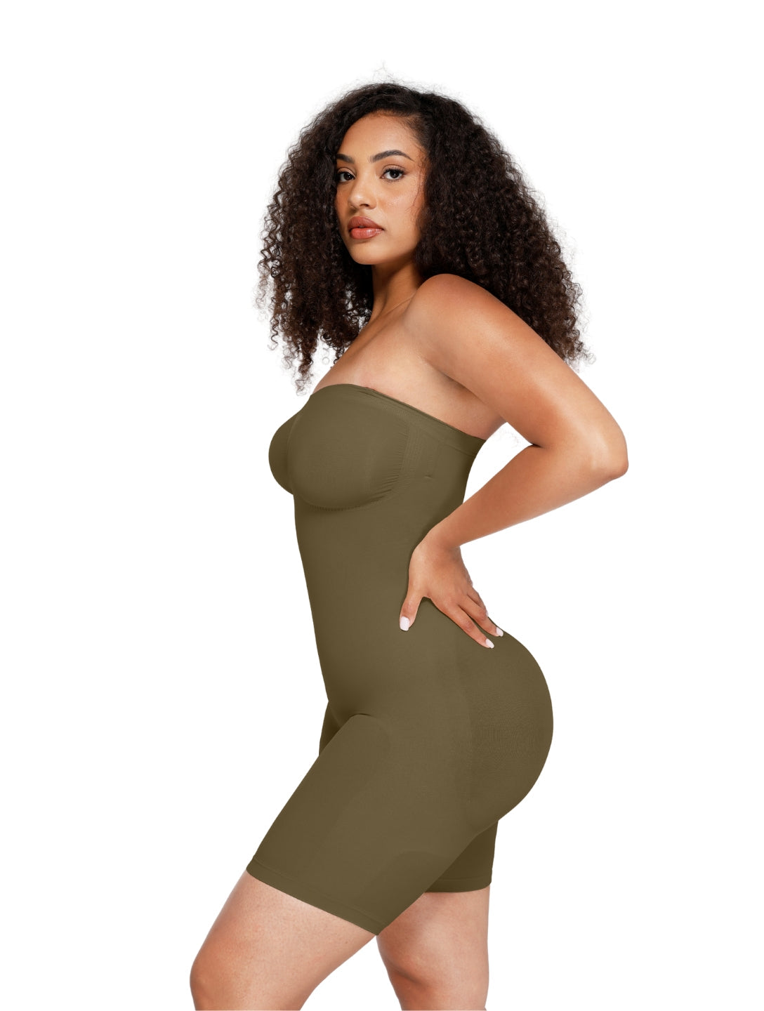 Seamless Strapless Shaping Bodysuit