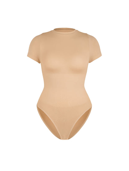 Form-Fitting Bodysuit Tee