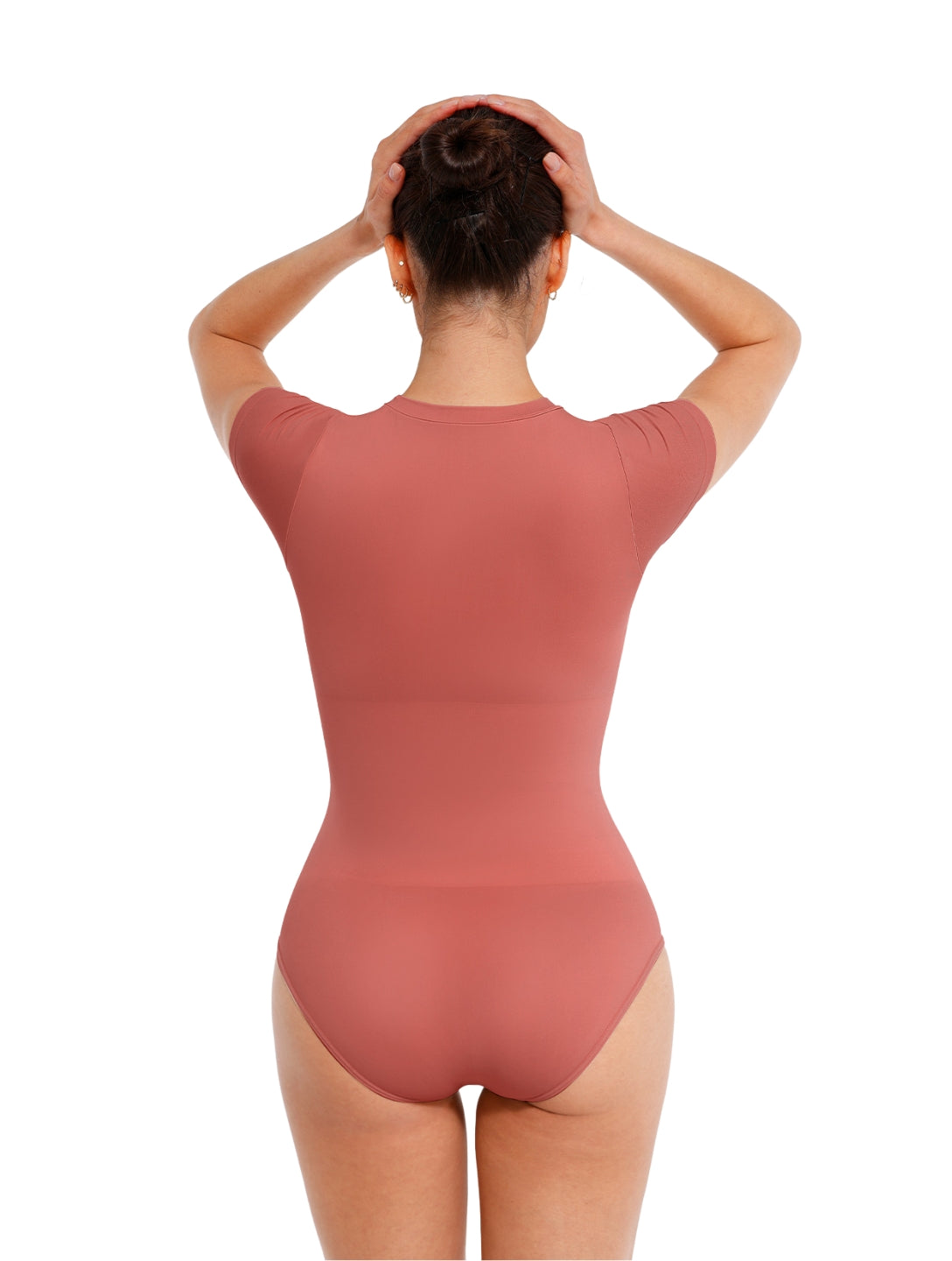 Form-Fitting Bodysuit Tee