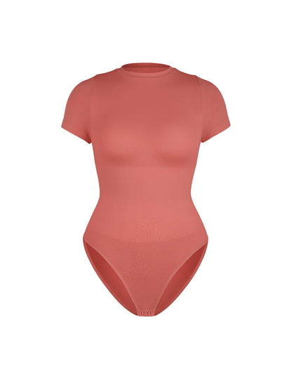 Form-Fitting Bodysuit Tee