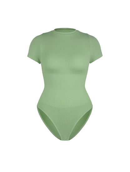 Form-Fitting Bodysuit Tee