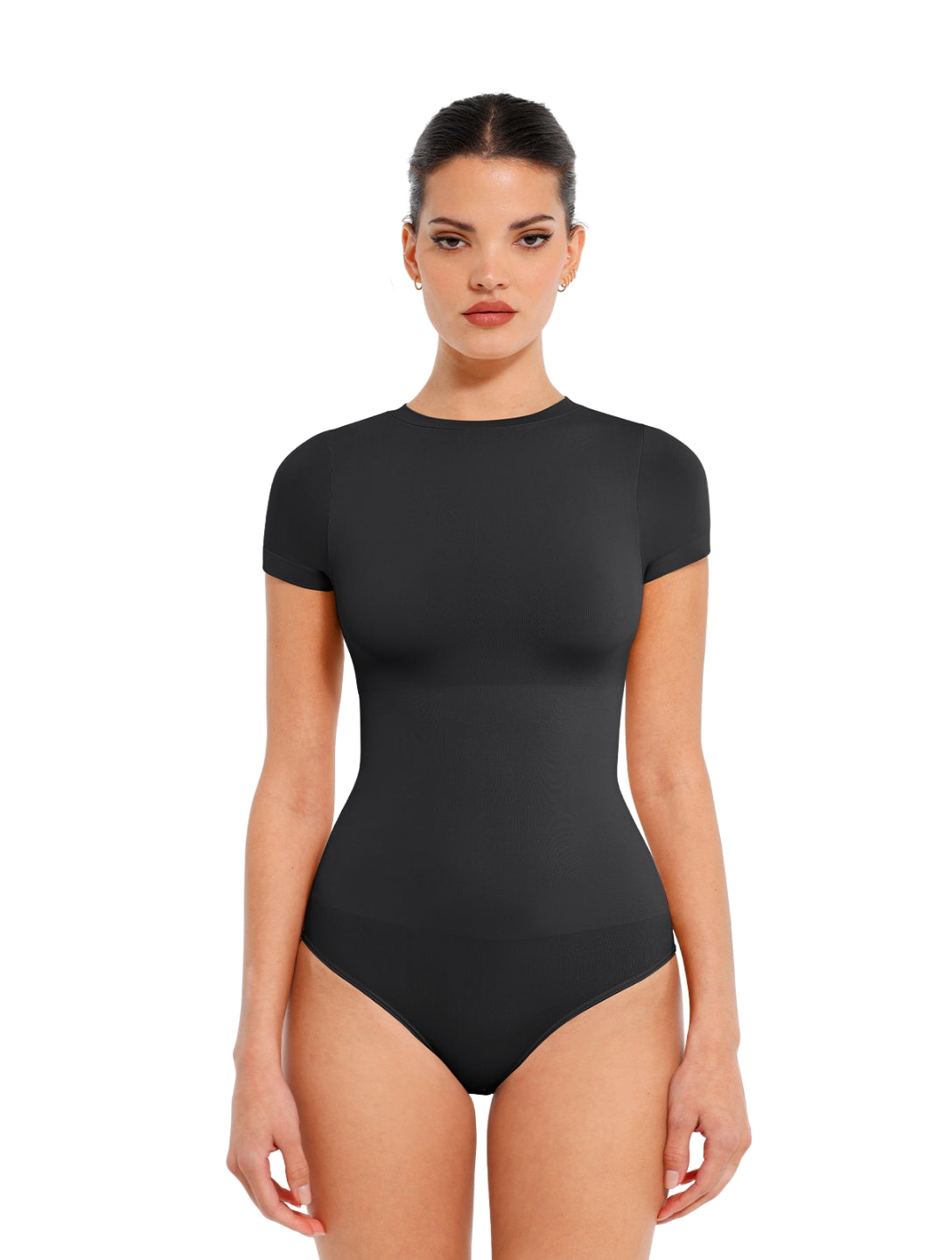 Form-Fitting Bodysuit Tee