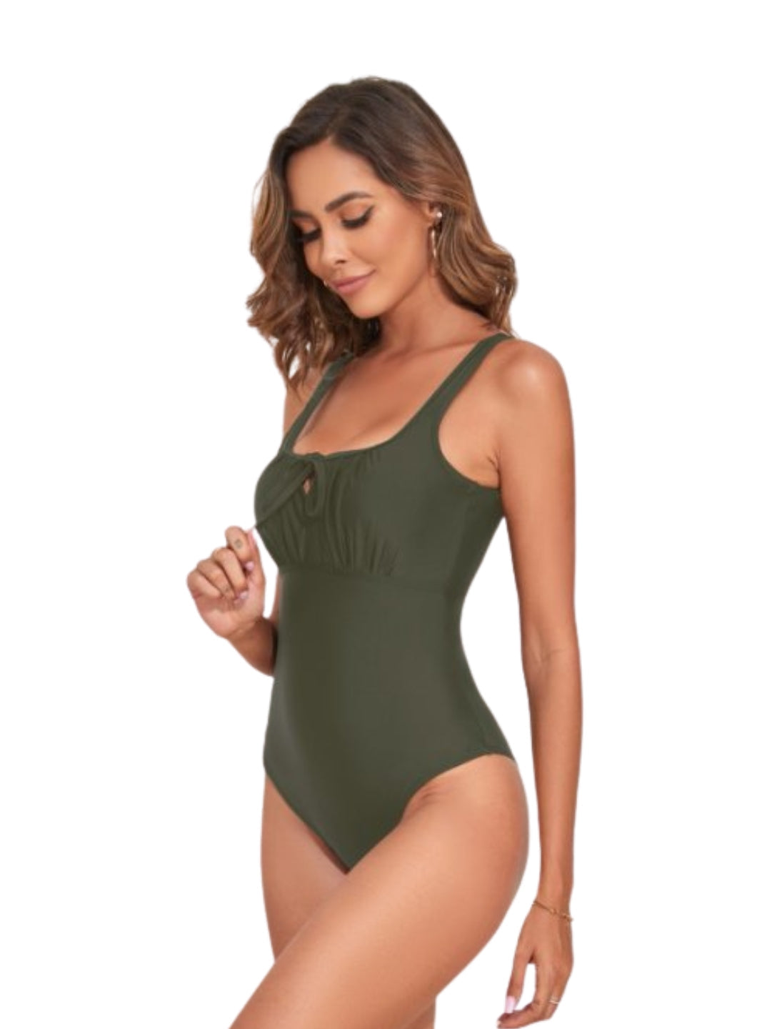 Shaped Knot One-Piece Swimsuit