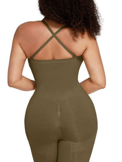 Seamless Strapless Shaping Bodysuit