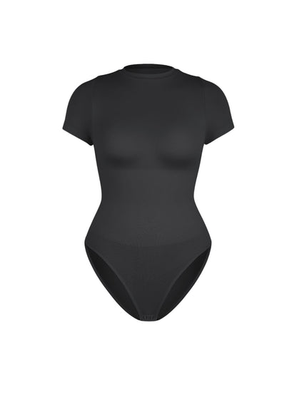 Form-Fitting Bodysuit Tee