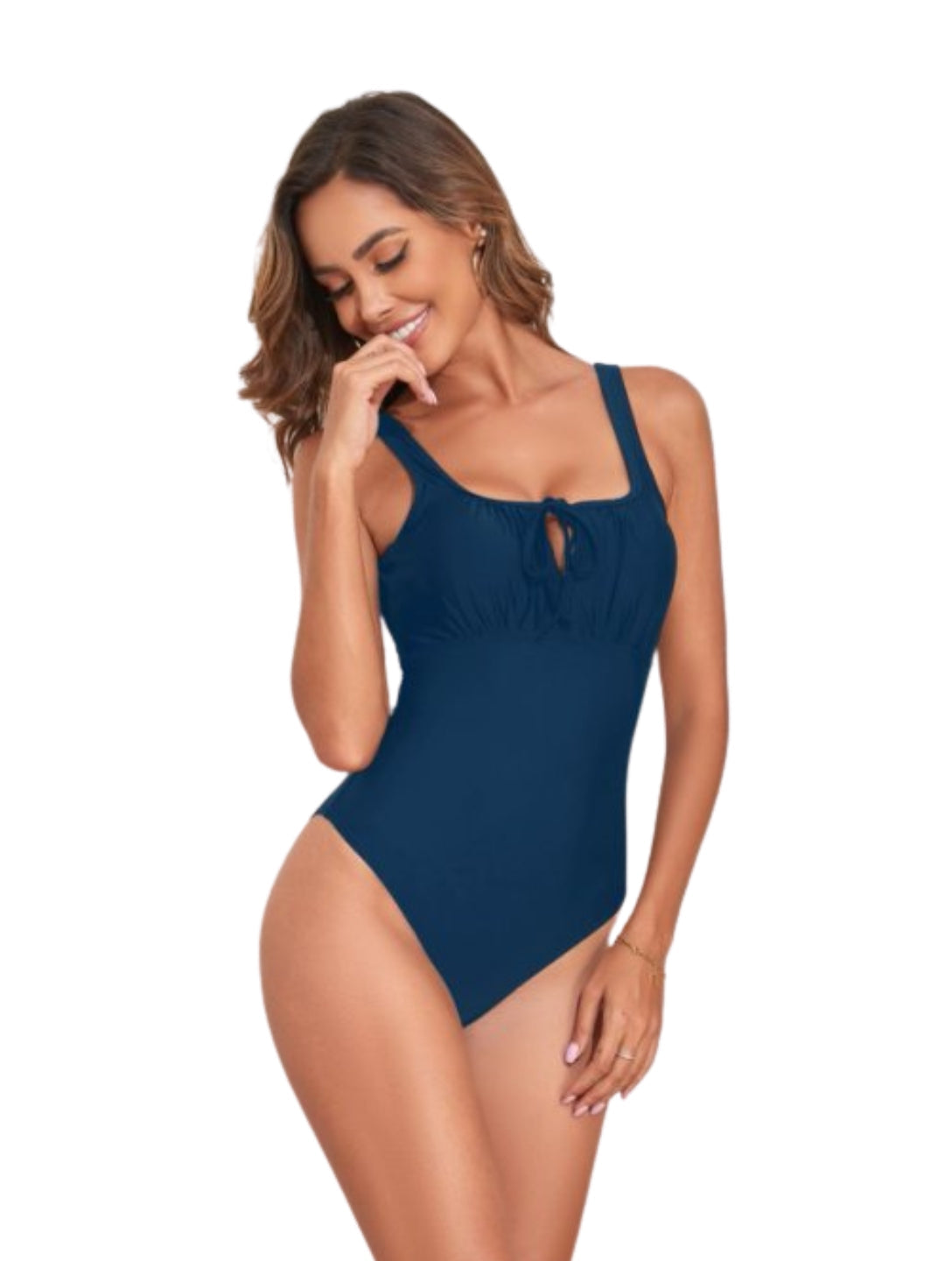 Shaped Knot One-Piece Swimsuit