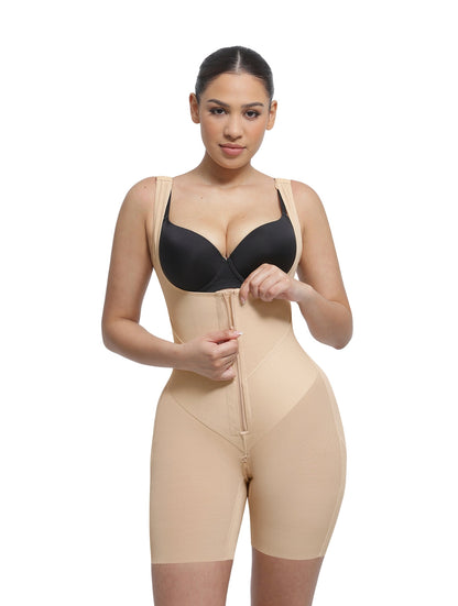 Under-Bust Zipper Shaping Top