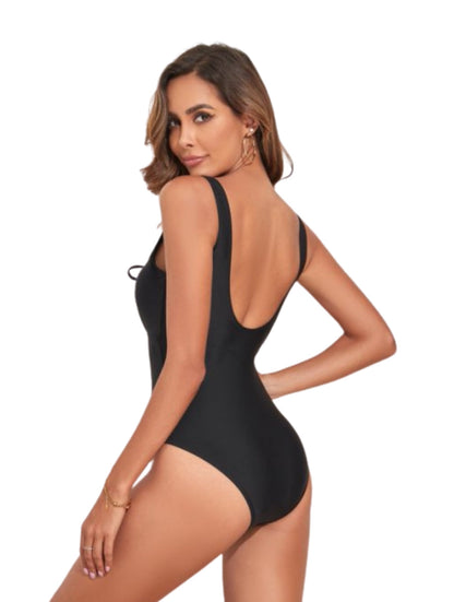 Shaped Knot One-Piece Swimsuit