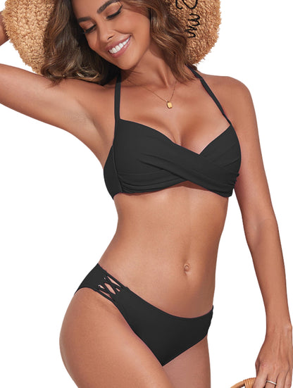 Twist & Elevate Halter Bikini Set