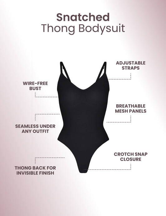 Sculpting Thong Bodysuit