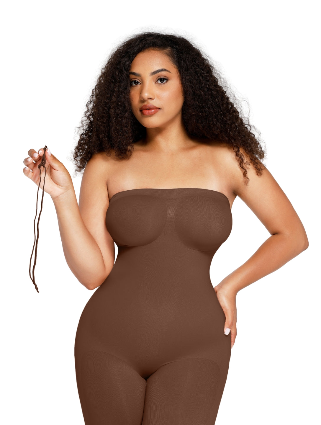 Seamless Strapless Shaping Bodysuit