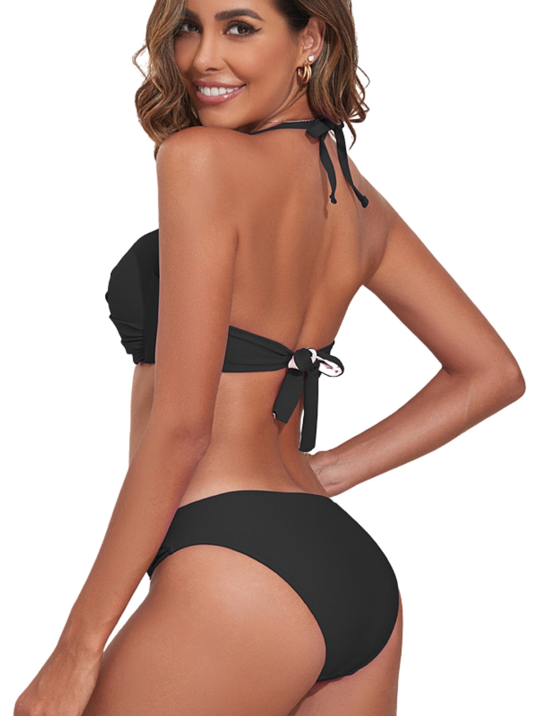 Twist & Elevate Halter Bikini Set