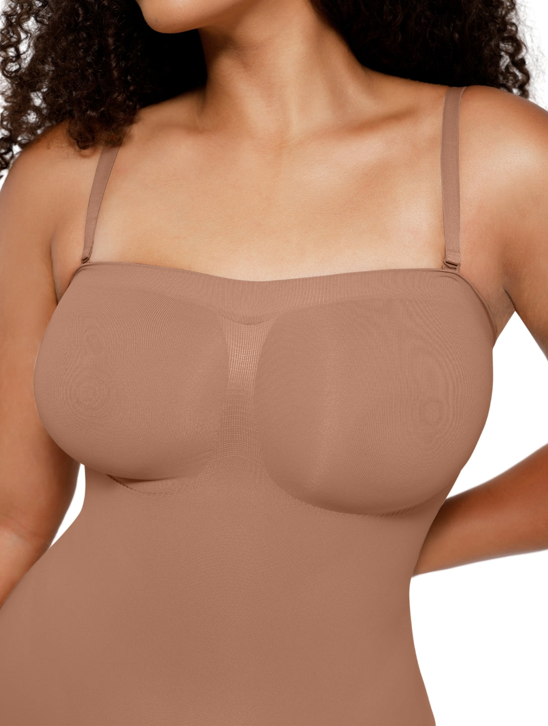Seamless Strapless Shaping Bodysuit
