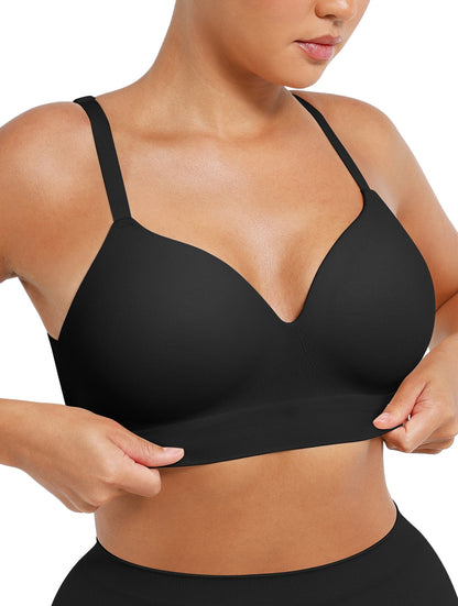 Seamless Wireless Shaping Bra