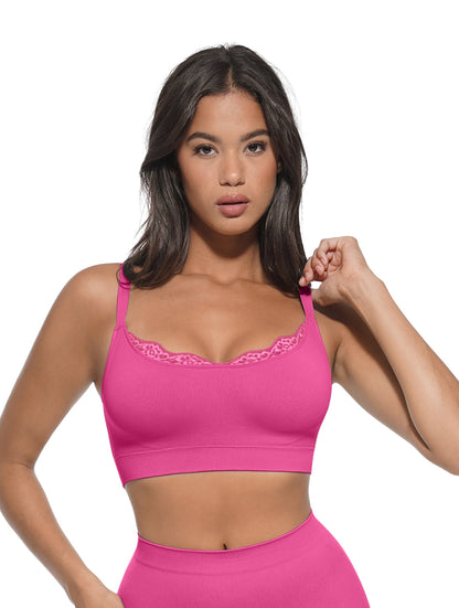 Delicate Lace Comfort Bra