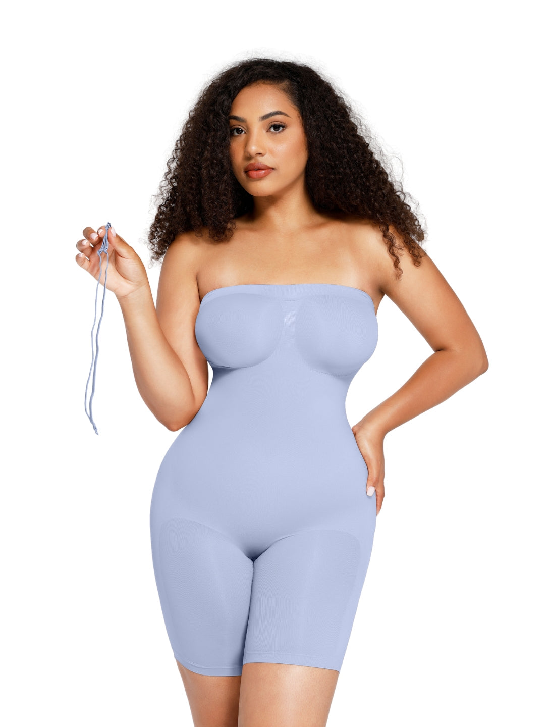 Seamless Strapless Shaping Bodysuit