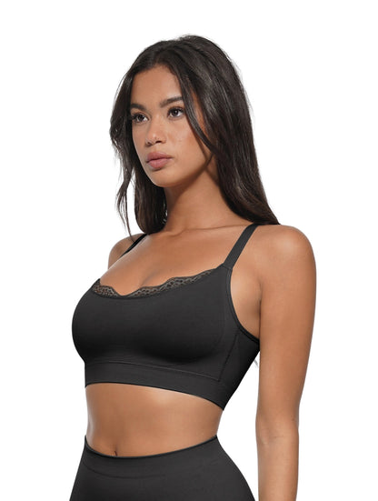 Delicate Lace Comfort Bra