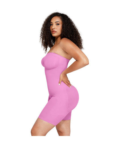 Seamless Strapless Shaping Bodysuit