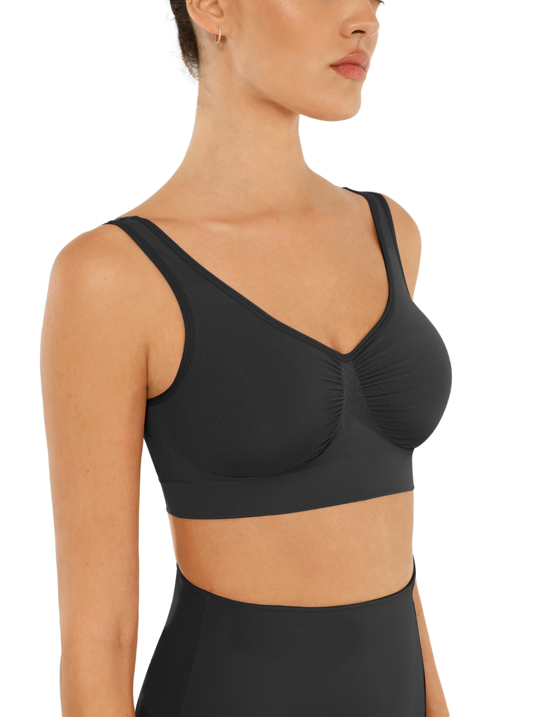 Ultimate Support Wide Strap Bra