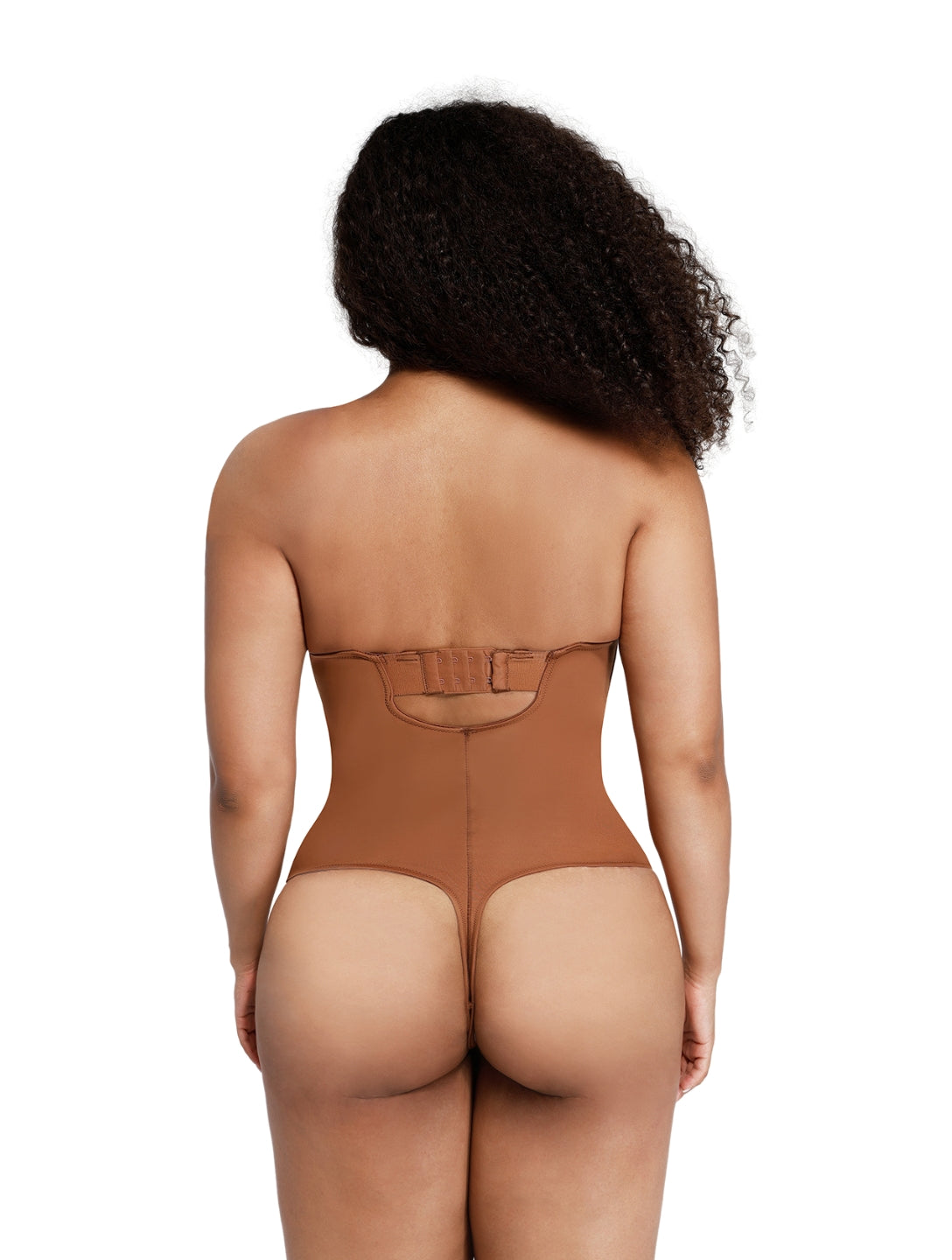Supportive Strapless Shapewear Bodysuit