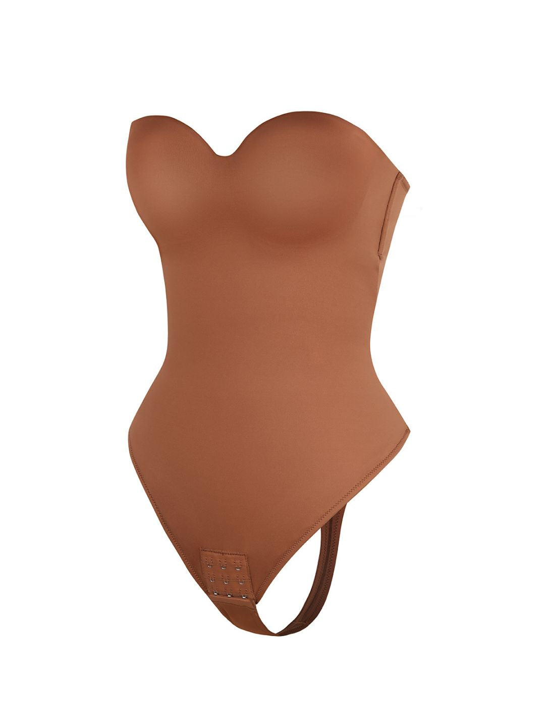 Supportive Strapless Shapewear Bodysuit