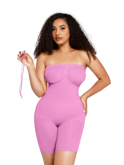Seamless Strapless Shaping Bodysuit