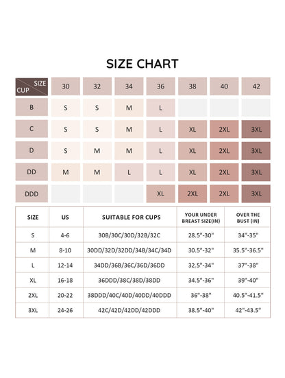 Ultimate Support Wide Strap Bra