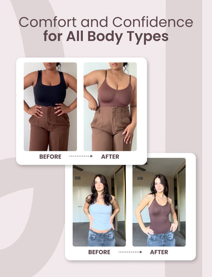 Figure-Flattering Shapewear Bodysuit