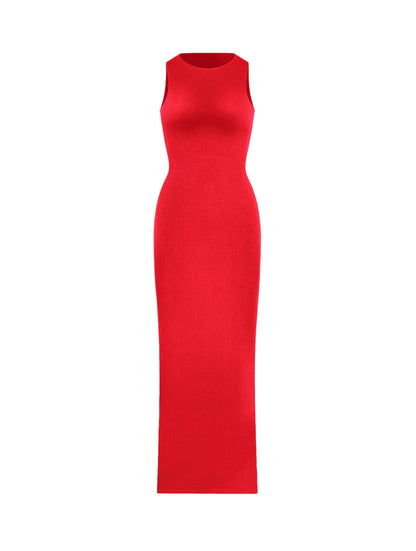 Body-Hugging Sculpt Maxi Dress