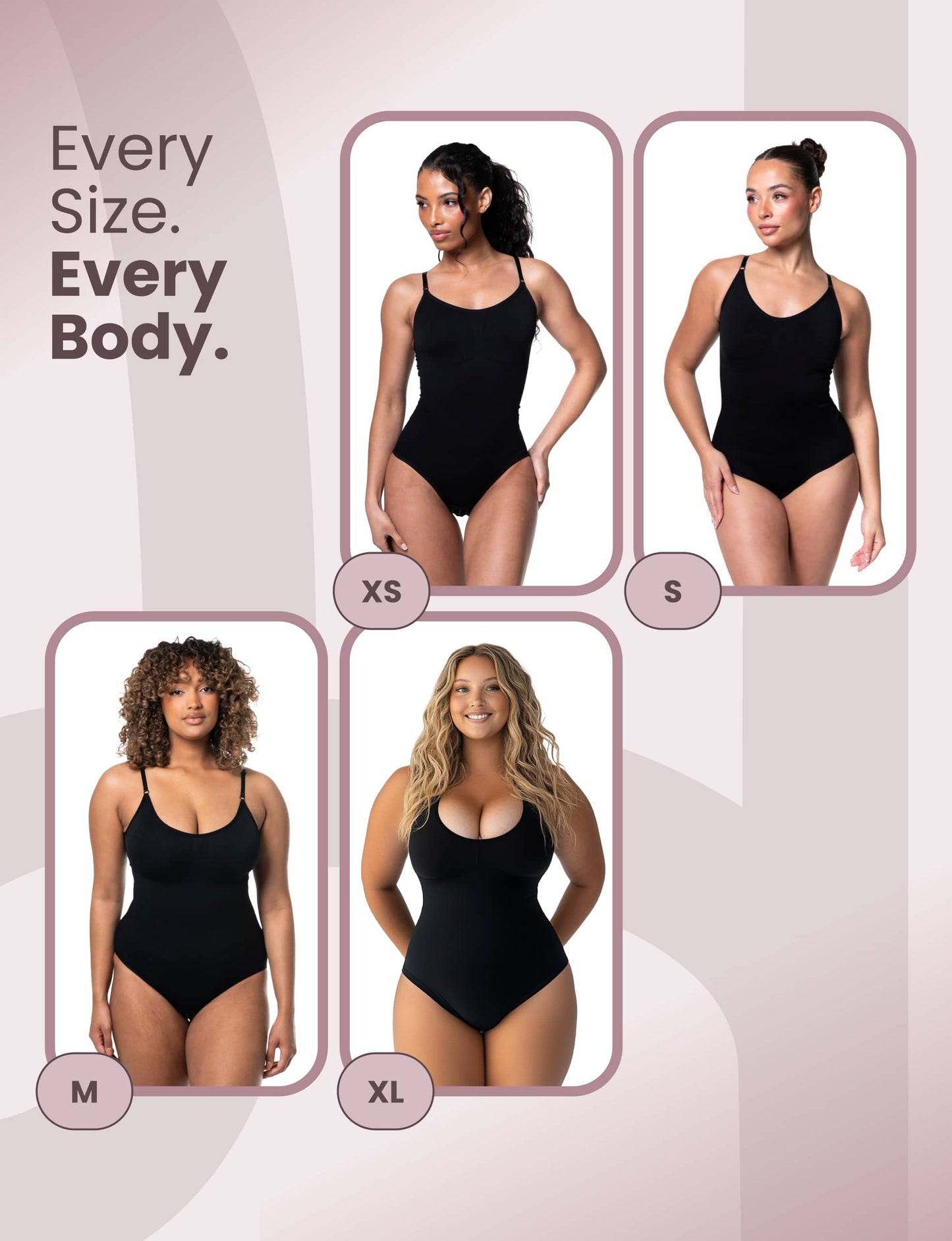 Figure-Flattering Shapewear Bodysuit