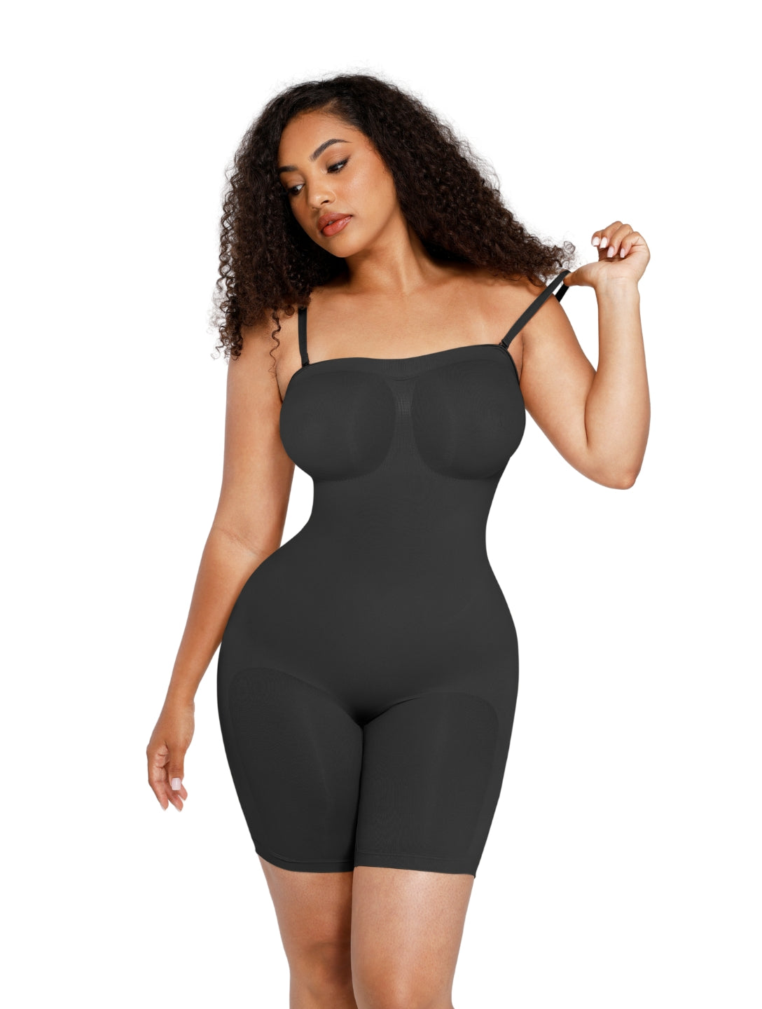Seamless Strapless Shaping Bodysuit