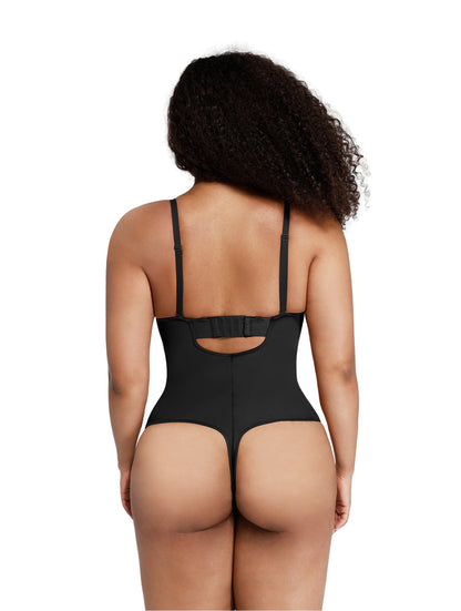 Supportive Strapless Shapewear Bodysuit