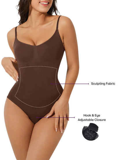 Figure-Flattering Thong Bodysuit