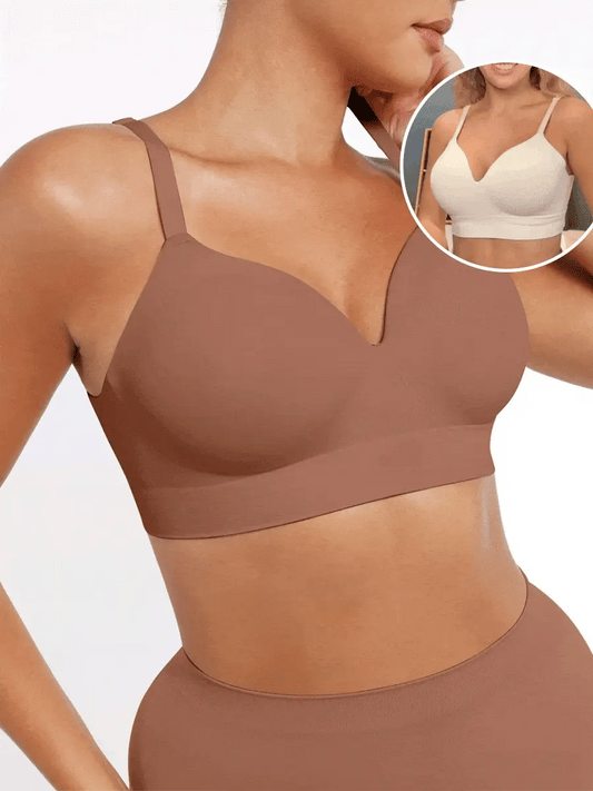 Seamless Wireless Shaping Bra
