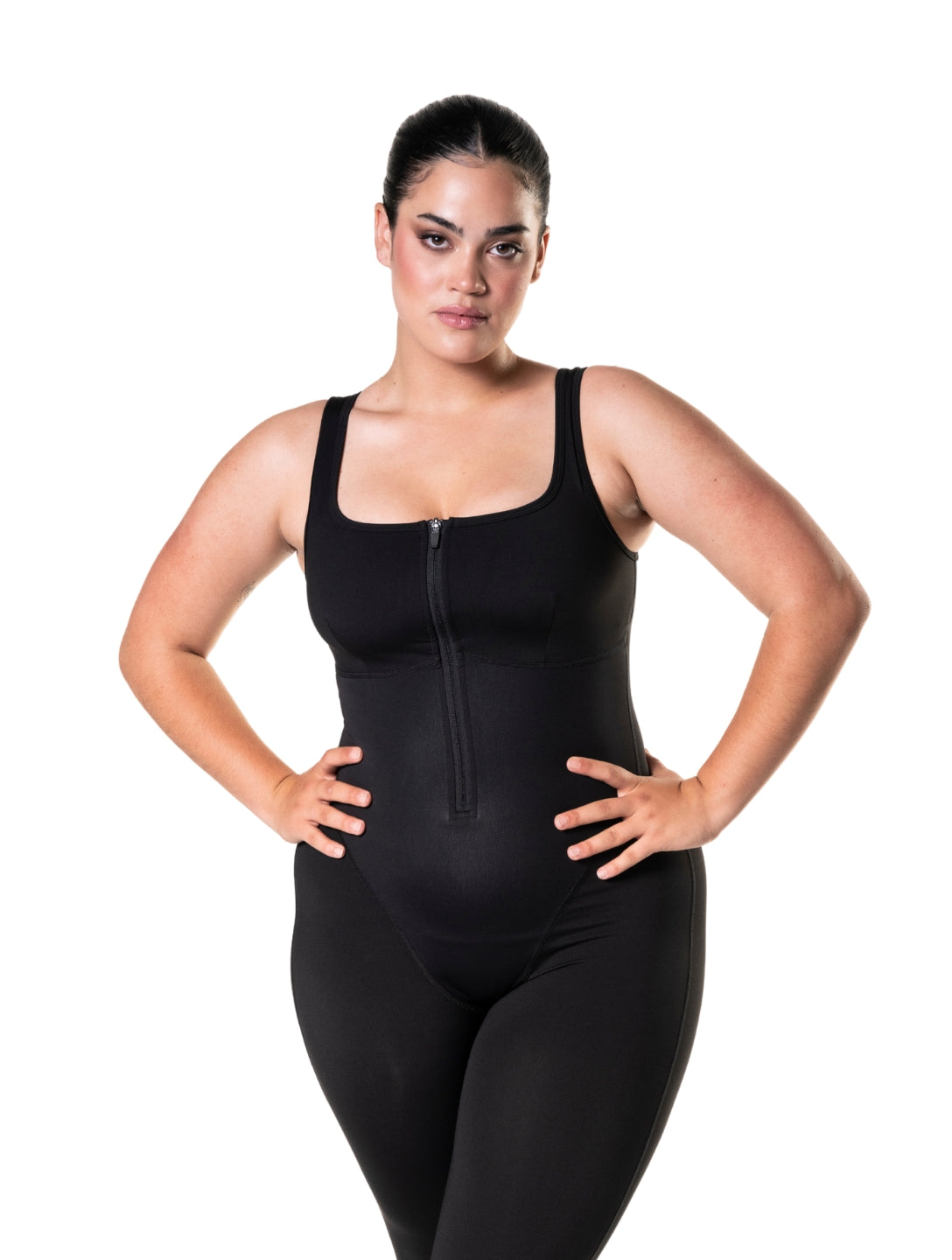 Zippered Front Catsuit