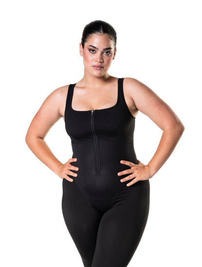 Zippered Front Catsuit