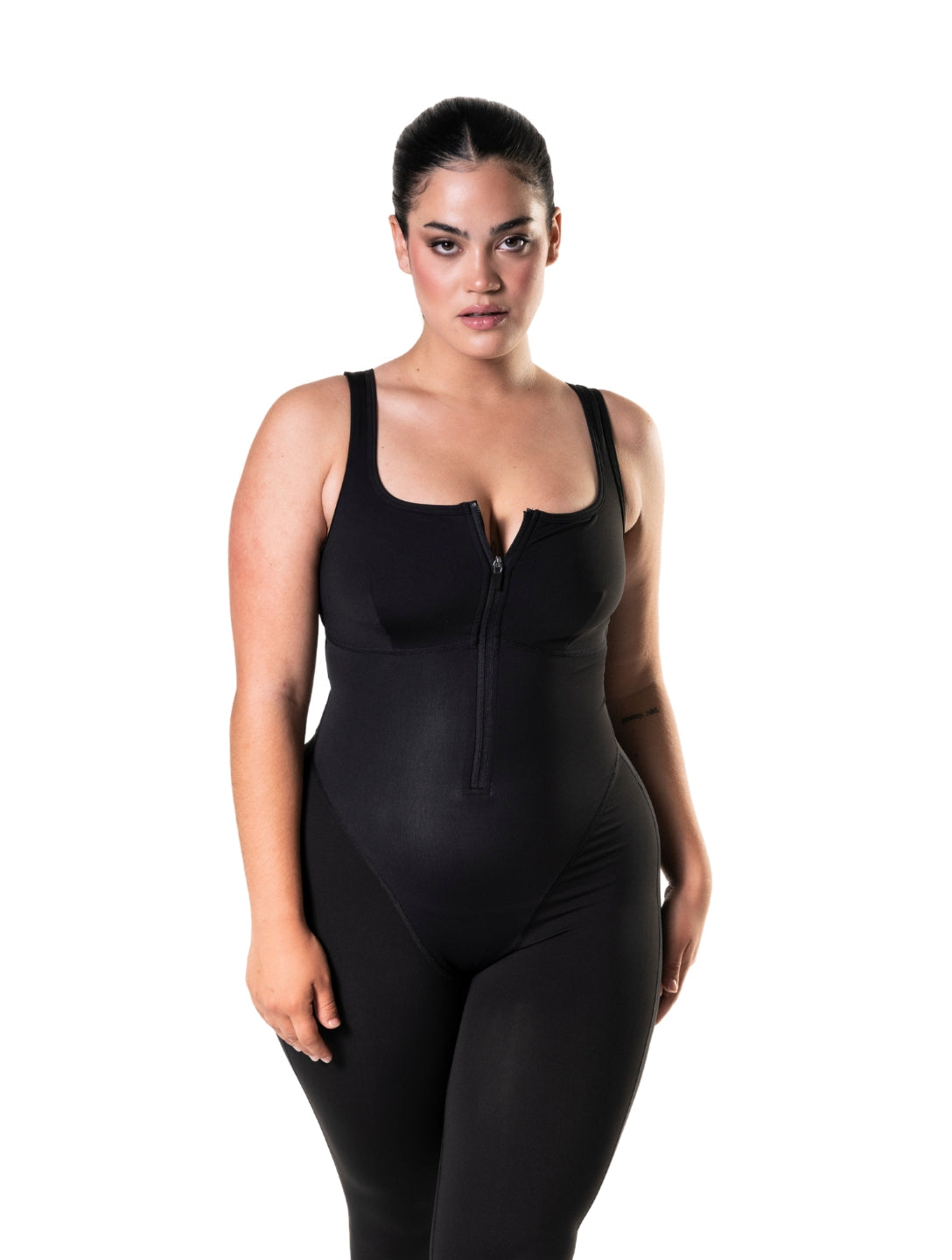 Zippered Front Catsuit