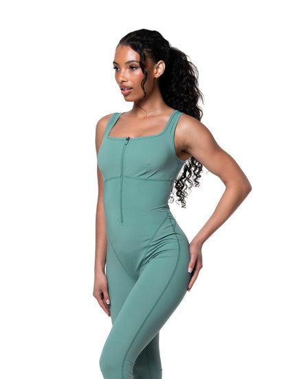 Zippered Front Catsuit