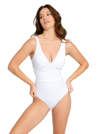 V-Neck Shapewear Swimwear