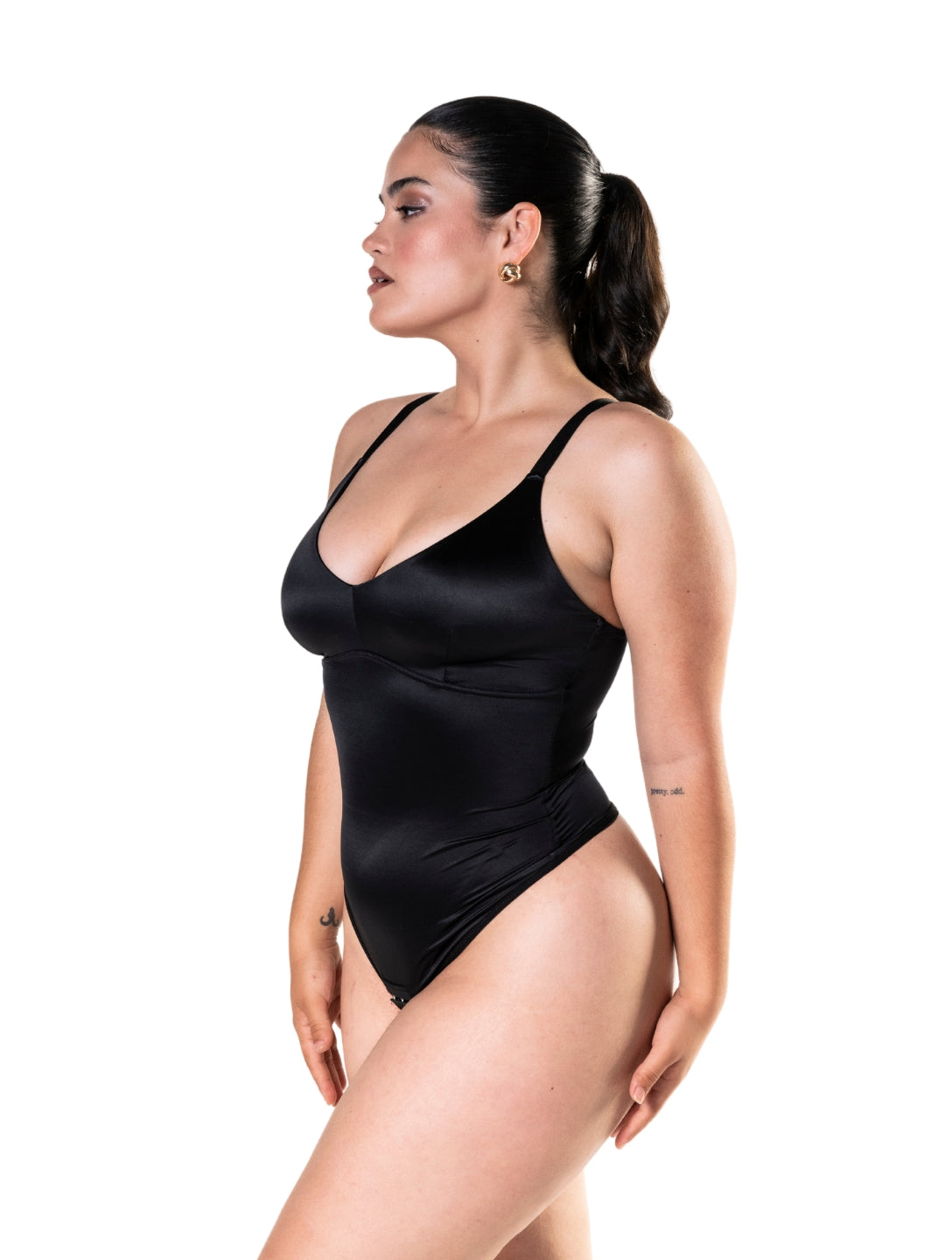 Silky Snatched Thong Bodysuit