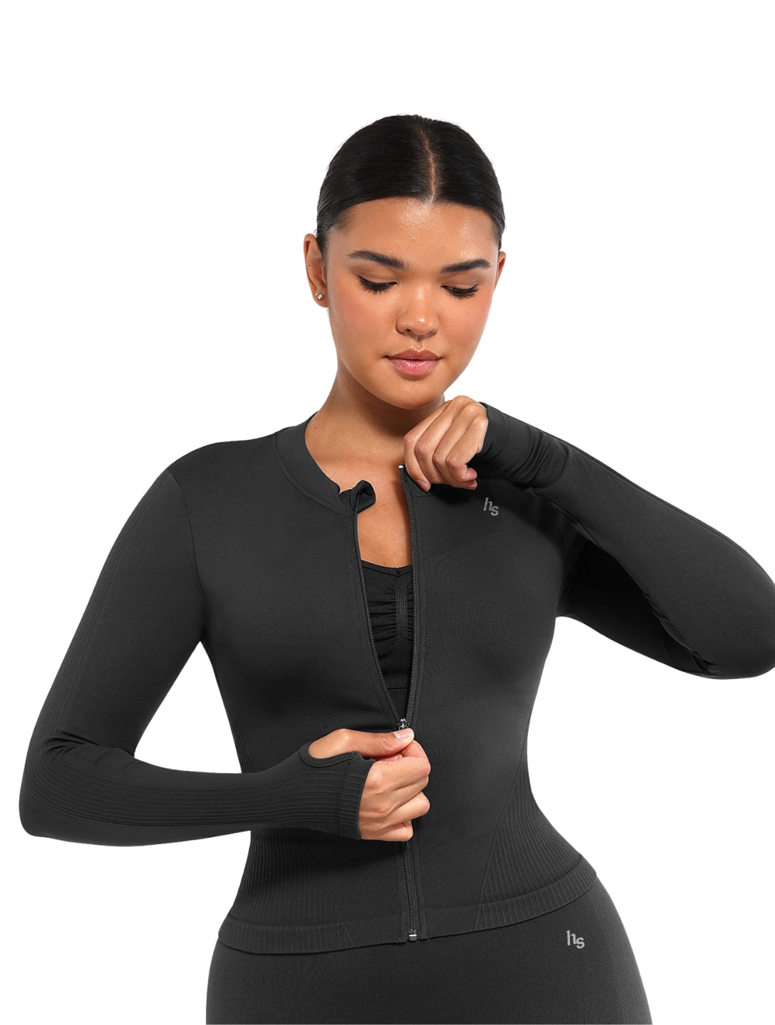 Sculpting Zip-Up Jacket