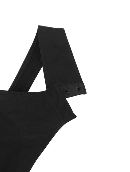 Strapless Thong Bodysuit" can be rewritten as "Seamless Strapless Thong Bodysuit.