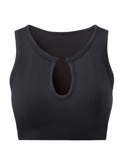 Form-Fitting Crop Top