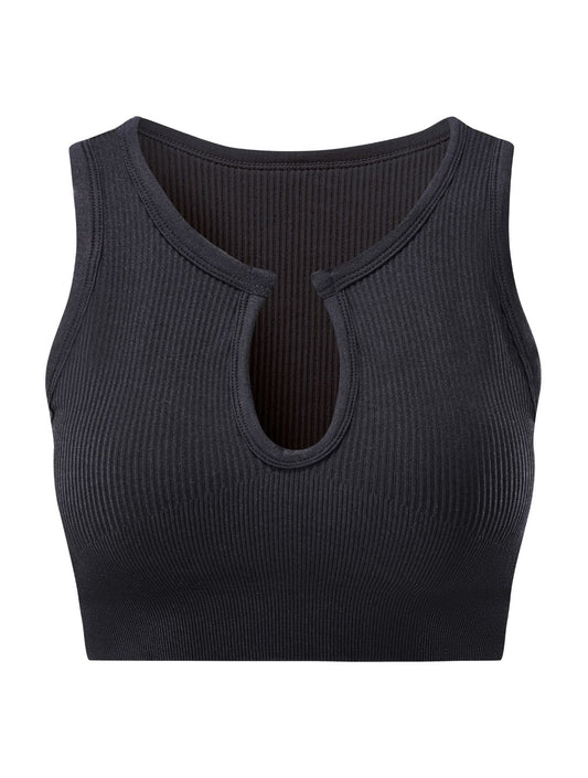 Form-Fitting Crop Top