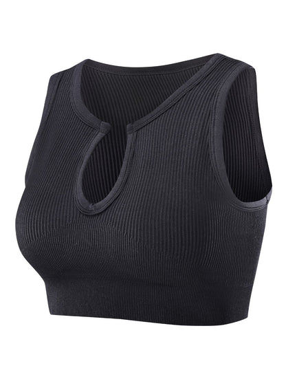 Form-Fitting Crop Top