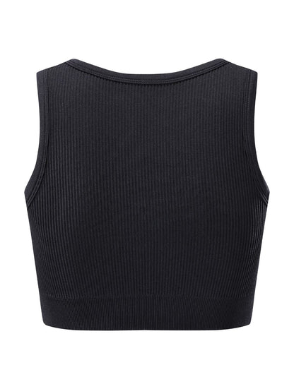 Form-Fitting Crop Top