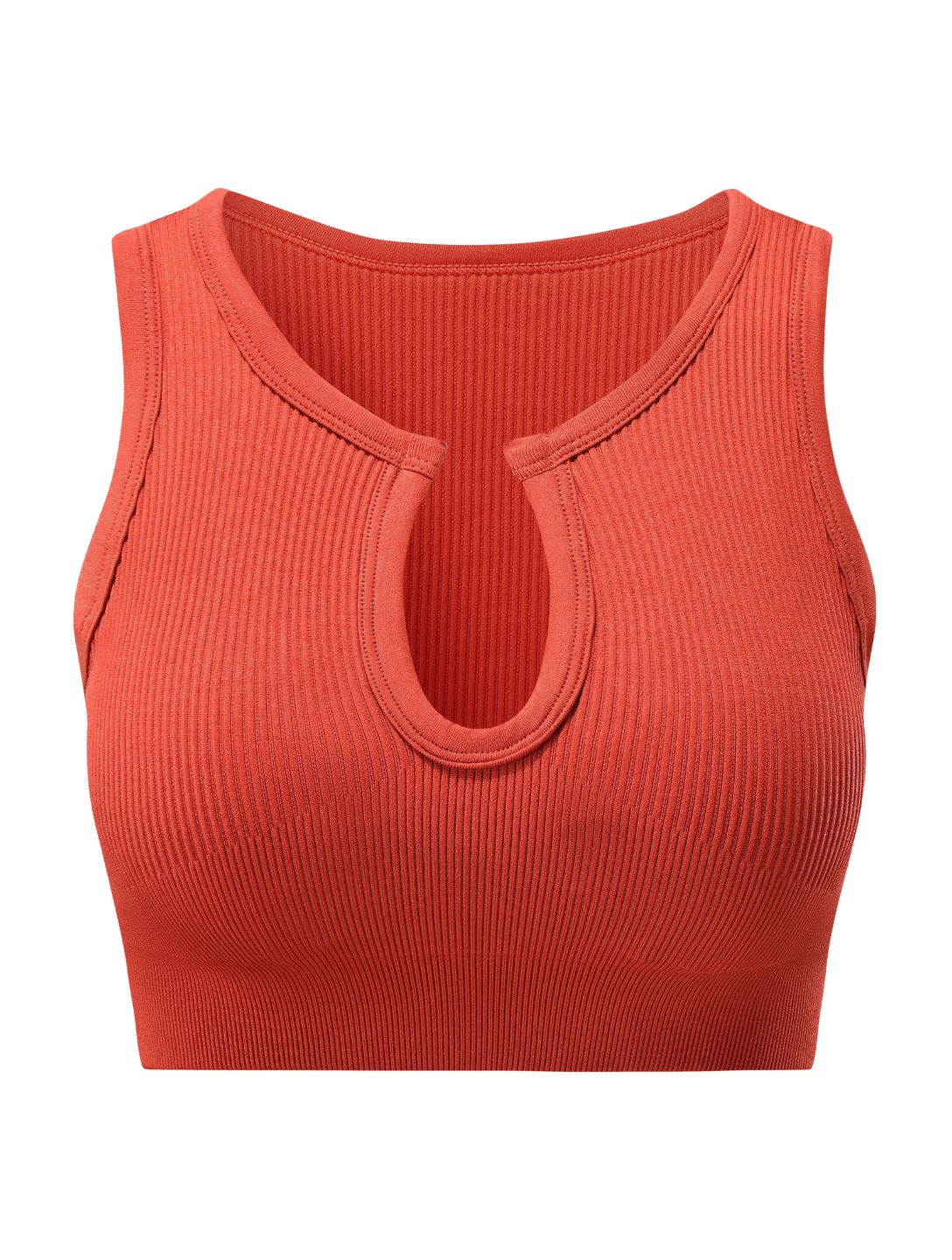 Form-Fitting Crop Top