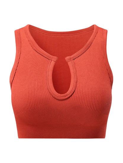 Form-Fitting Crop Top